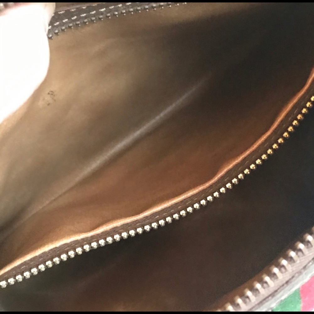 Vintage Gucci GG Supreme Striped Luggage Bag - Picture 12 of 16